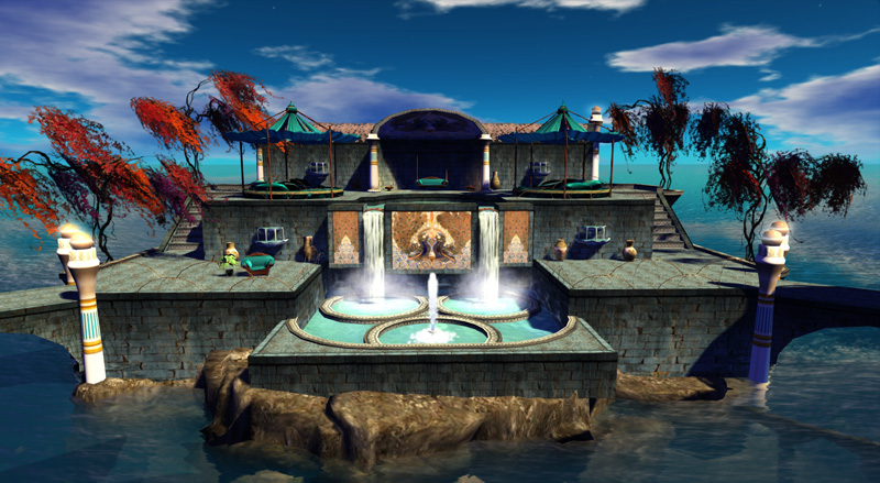 Babylon Hanging Gardens Second Life - Sandy Laube (Isablan Neva)