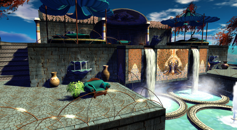 Babylon Hanging Gardens Second Life - Sandy Laube (Isablan Neva)