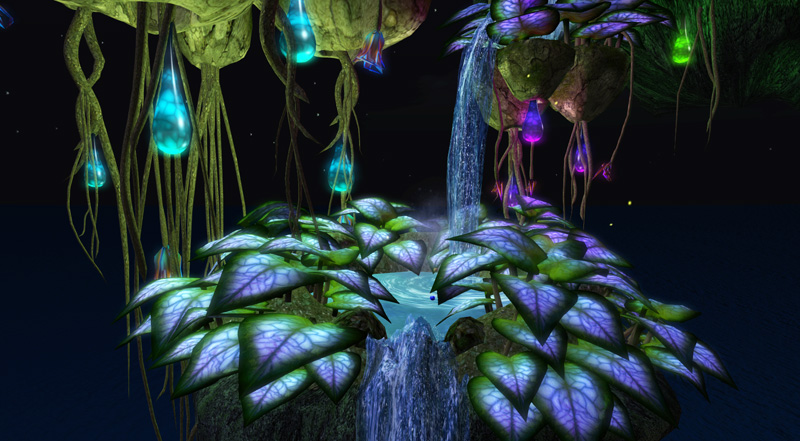 Bioluminescent Sky Forest - Sandy Laube (Isablan Neva)
